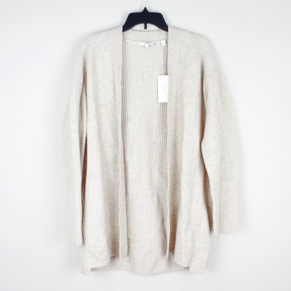 NWT Vince Open Front Wool Blend Cardigan - Picture 1 of 9